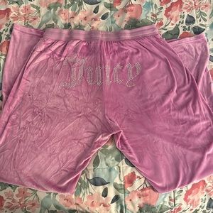Juicy Couture Velvet Lavender Pj Set